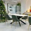 CSSD | Product Seen: [Gillian Side chair & Sintered x Asterisk Dining Table - W1600]